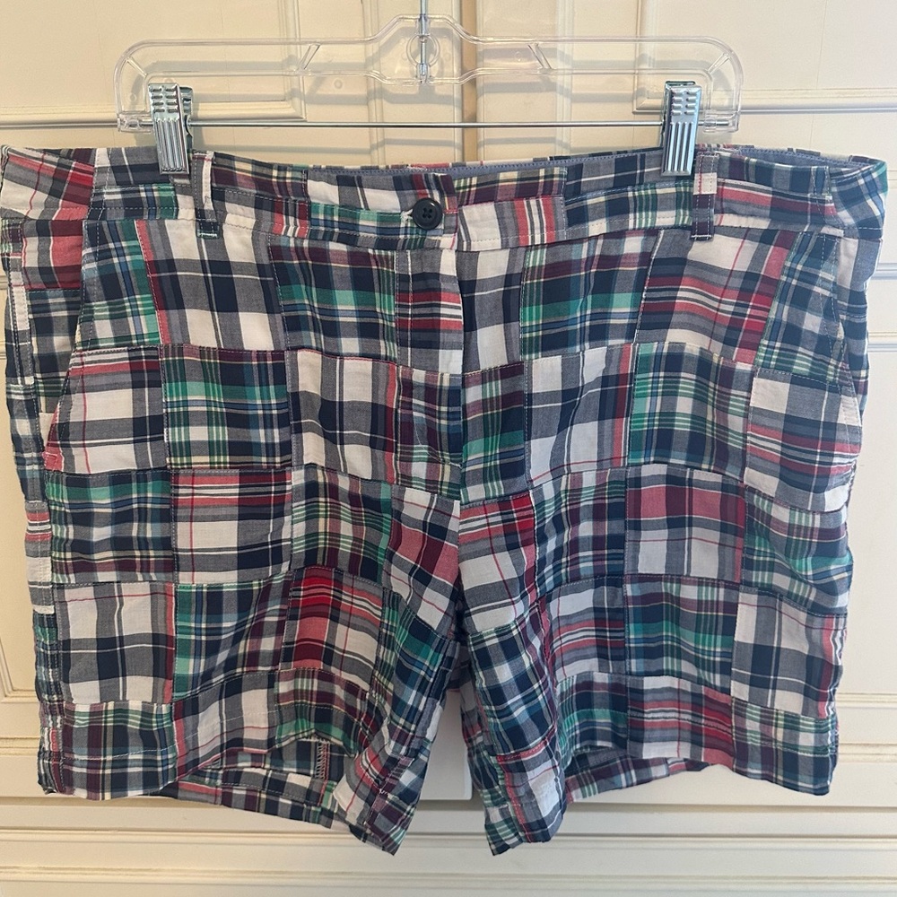 Talbots Madras Plaid Weekend Chino Shorts - Picture 12 of 12